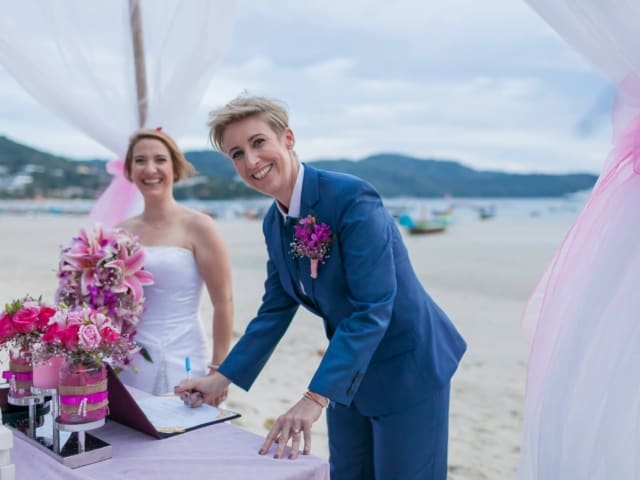 Phuket Beach Marriage Laura & Marie (14)