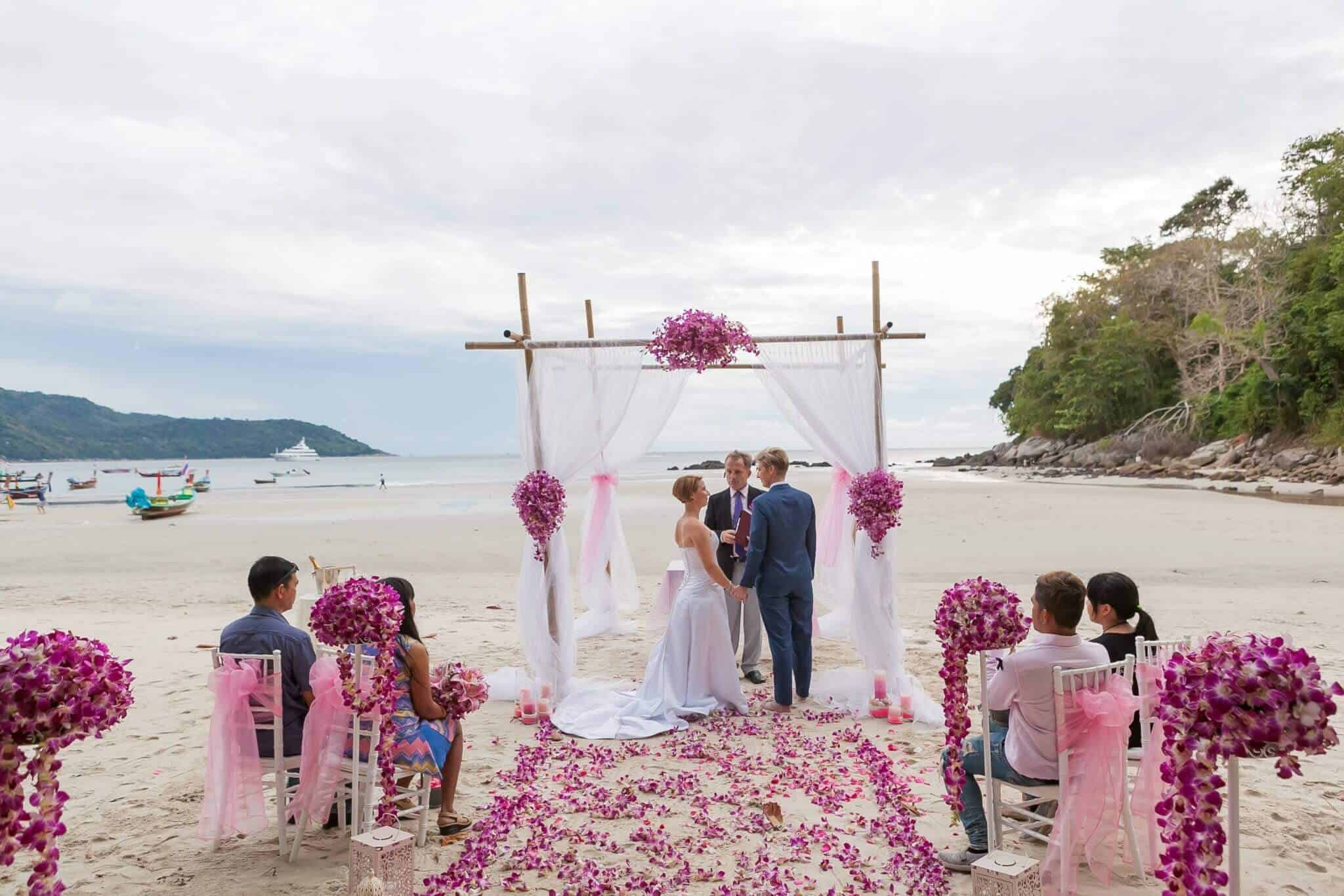 Phuket Beach Marriage Laura & Marie (4)