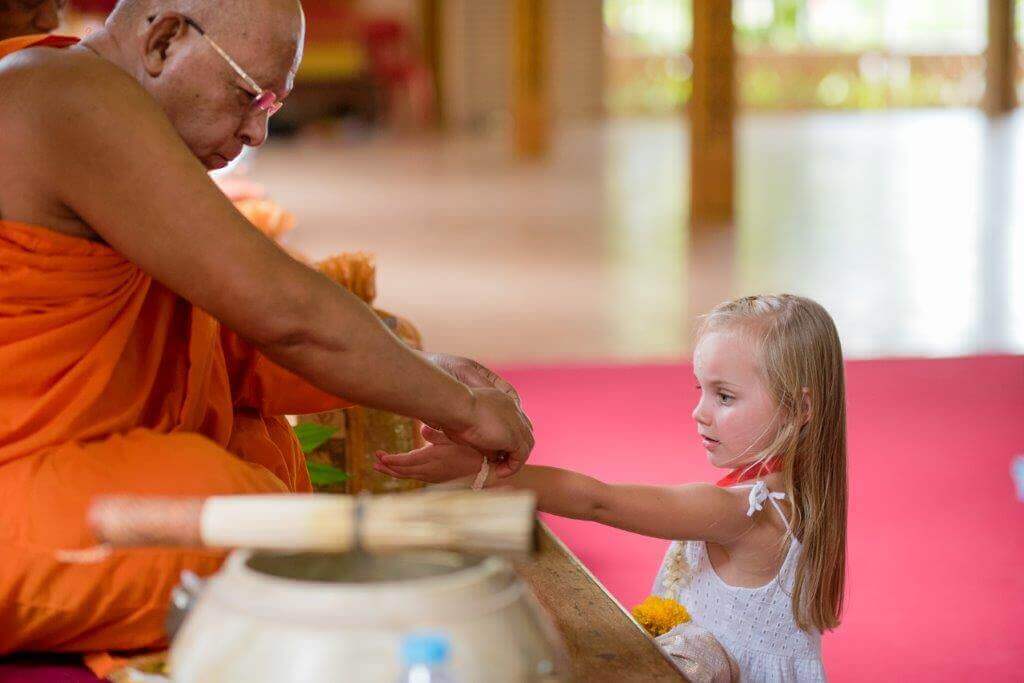 Thai Monks Blessing (10)