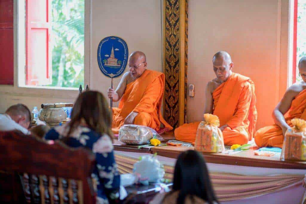 Thai Monks Blessing (9)