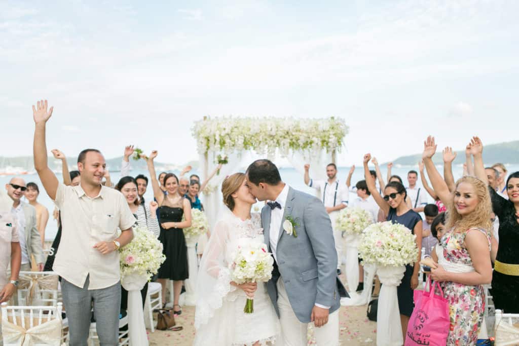 Farshad Mozghan Beach Club Wedding Phuket